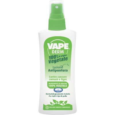 Insect Repellent app. on the Skin 100% Vegetable Vape Derm - 6 Pieces