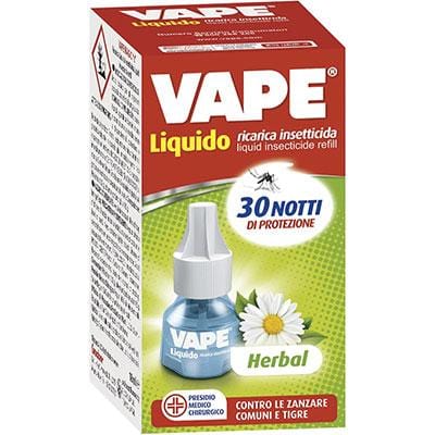 Ricarica Liquida Herbal per Zanzare Vape Magic - Durata Notti 30 - 10 Ricarica Liquida Herbal per Zanzare Vape Magic - Durata Notti 30 - 10