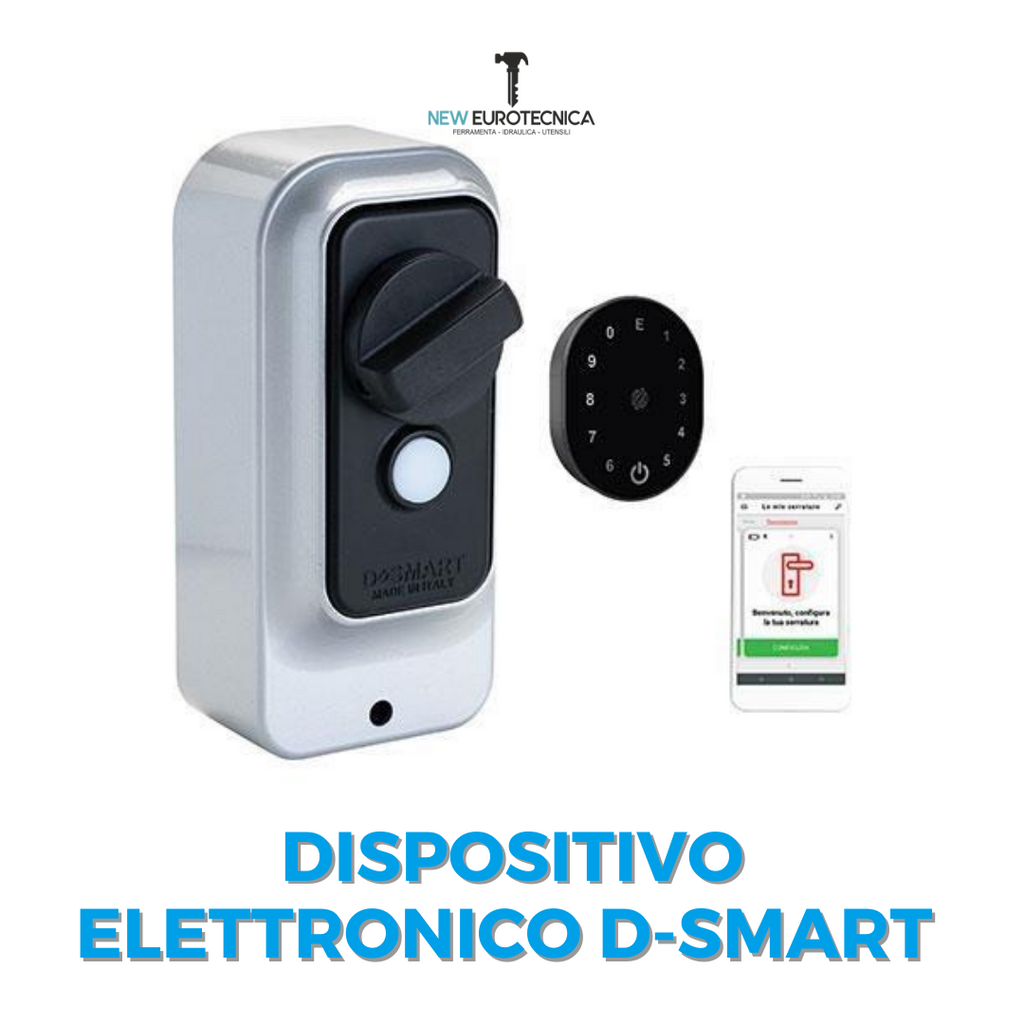 D-Smart 2.0 Serratura Elettronica Automatizzata per Porte con Cilindro  Europeo