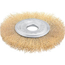 SPAZZOLA ACCIAIO CIRCOLARE + FORO 770505 WOKIN