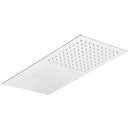 Soffione 1 Getto Rettangolare Ultra Piatto Acciaio Inox