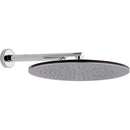 Soffione Doccia Tondo A Parete Con Braccio