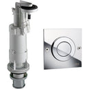 Batteria Di Scarico Per Cassetta Alta Deluxe Con Pulsante