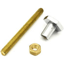 Confezione (10 pezzi) Gambetti-Dadini-Pastiglie Cromate