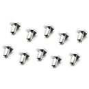 10 Pezzi Pastiglie Cromate