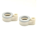 2 Pezzi Sede Estraibile Per Doppio Pulsante Con Guarnizione - Per cassette Pucci Rame