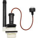 Meccanismo Di Scarico In Plastica A Pulsante Cromo