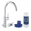 Miscelatore Per Lavello Blue Pure Baucurve Con Sistema Filtro Acqua