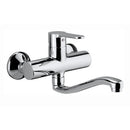 Miscelatore Monocomando Lavello A Muro Linea Blu