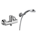 Miscelatore Monocomando Esterno Doccia Senza Accessori Linea Blu