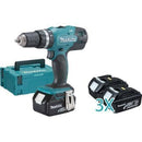 Trapano Avvitatore a Percussione a Batteria Dhp453rf3j Makita - Volt 18x3 Ah 3,0