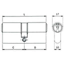 Cilindro Sagomato 8209 Iseo