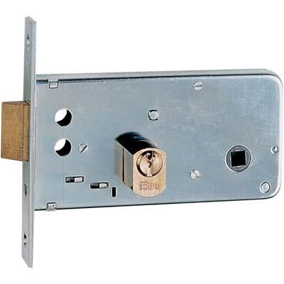 Mortise band lock 725 Iseo Backset 60 mm