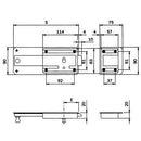 Serratura Ferroglietto 320 Iseo