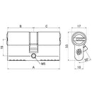 Cilindro Sagomato K2 3200-C Securemme - Ferramenta Eurotecnica