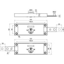 Serratura Serranda Applicare 2285 Securemme ( Destra+Sinistra ) - Ferramenta Eurotecnica