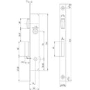 Serratura Montante Infilare 902 11 Fiam