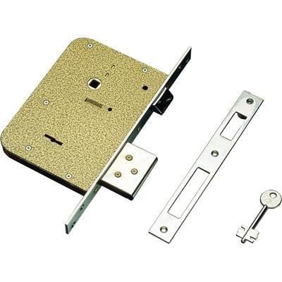 Metal Mortise Lock 5000 Cr Backset 60 mm (Right and Left)