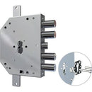 SERRATURA METALLO APPLICARE 2155 PE CR ENTRATA 60 mm ( Destra/Sinistra ) - Ferramenta Eurotecnica