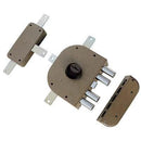 SERRATURA LEGNO APPLICARE 3350 CR ENTRATA 60 mm ( Destra/Sinistra ) - Ferramenta Eurotecnica