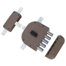 SERRATURA LEGNO APPLICARE 2300 PLUS CR ENTRATA 60 mm ( Destra/Sinistra ) - Ferramenta Eurotecnica