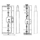 Aste Per Serratura Esterne 90-01 Cr