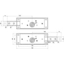 Serratura Serranda Applicare 2235 Securemme (Destra+Sinistra) - Ferramenta Eurotecnica
