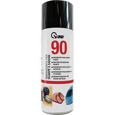 Igienizzante Spray Scarpe Tessuti Caschi - Elimina Funghi Muffe Odori 400Ml Vmd 90