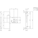 Serratura Metallo Infilare 661 Iseo