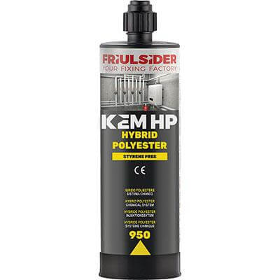 Ancorante Chimico Kem 950 Friulsider  - Poliestere No Stirene 400 ml