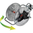 Avvolgitubo a Muro In Acciaio ZIncato per Irrigazione Girevole Agrati Tubo 1/2 - 49 mt