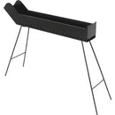 Barbecue a carbonella per arrosticini richiudibile cuocispiedini 80x15 H cm 65