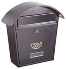 Cassetta Postale per Esterni Chalet Alubox - Color Grigio Ghisa 360x100 mm H. 370 mm