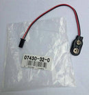 Cavo Cavetto Alimentazione D'Emergenza Per Cassaforte Cisa Per Schede Da 6v 07430.32