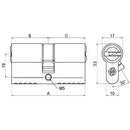 Cilindro Sagomato Evo K64 36-C Hand Securemme