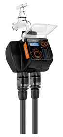 Claber Programmatore Irrigazione Centalina Dual Logic Con Orologio 2 Vie