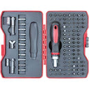 Giravite Portainserti A Cricchetto Effe - 101 Pezzi