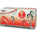 Kit Accessori Aria Compressa - Attacco Rapido Effe 5 pezzi