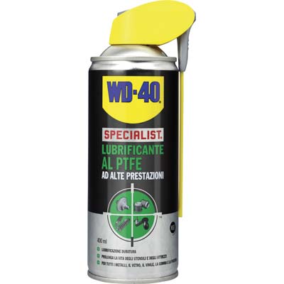 Wd40 Specialist Lubrificante Bomboletta Spray Al Ptfe Ad Alte Prestazioni 400 ml