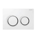 Placca Di Comando 2 Tasti Omega 20 - Geberit