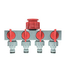 Presa A Rubinetto + 4 Innesti Rapidi Ipierre