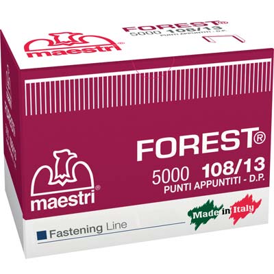 Punto Forest 108/13 per Fissatrice Ro-Ma - 2 Confezioni: