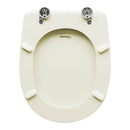 Sedile - Tavoletta per Wc Cesame Vaso Aretusina Champagne Forma 6 - Dianhydro