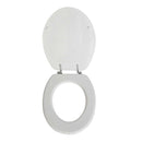 Sedile Wc In Legno Colato Modello Alex Bianco - Tavoletta WC Dianhydro