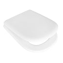 Sedile Wc Per Dolomite Vaso Cristallo Bianco Forma 7 - Tavoletta WC Dianhydro