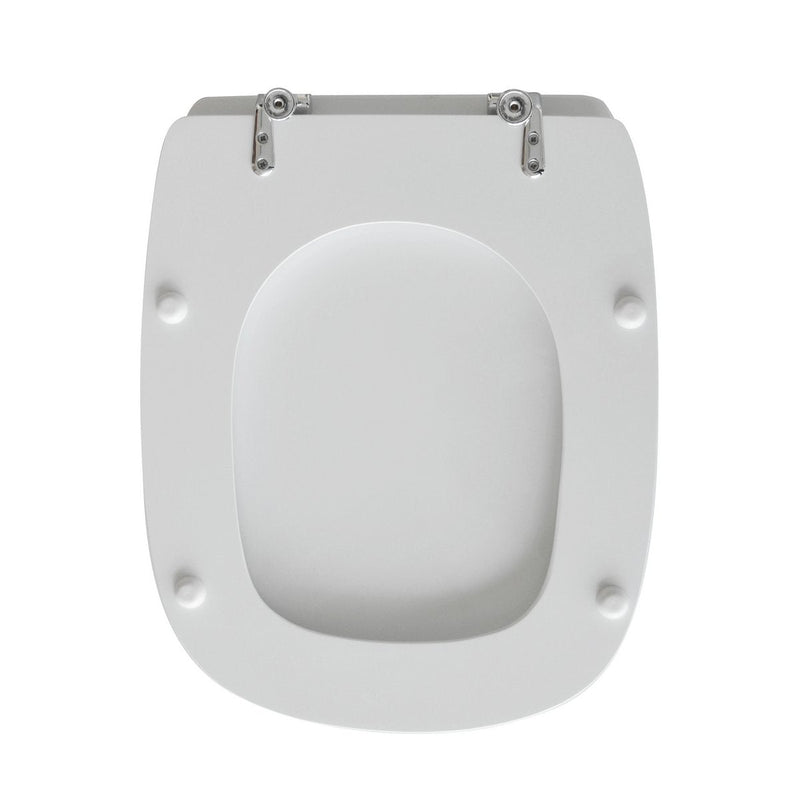 Sedile Wc Per Dolomite Vaso Fleo Bianco Forma 6 - Tavoletta WC Dianhydro