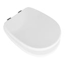 Sedile Wc Per Faleri Vaso Duetto Tondo Bianco Forma 6 - Tavoletta WC Dianhydro