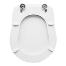 Sedile Wc Per Kerasan Vaso Retro' Bianco Forma 10 - Tavoletta WC Dianhydro