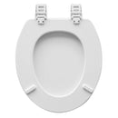 Sedile Wc Universale In Legno Pro-Seat Termoindurente Bianco - Tavoletta WC Dianhydro