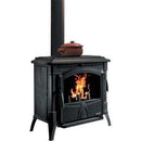 Stufa A Legna In Ghisa Modello Clara 13 Kw 11,9 Nera